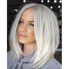 Purple shampoo is a less aggressive method, and after five or six washes, your hair will be platinum blonde. The Reality Behind Perfect Platinum Color Behindthechair Com
