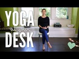 Yoga At Your Desk Yoga With Adriene Yoga With Adriene Desk Yoga Quick Yoga