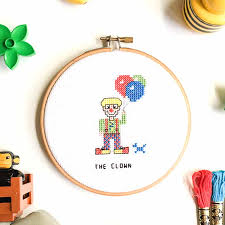 Mime costume cross stitch patterns. Stitch A Job Christmas Gifts For Co Workers You Want To Make For Yourself Cross Stitch Patterns Professions Gifts For New Colleague Studio Koekoek Modern Embroidery