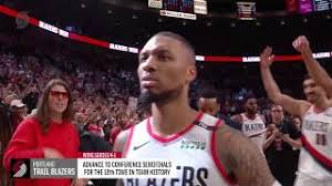 I know buzzer beaters are cool n all but don't they happen quite a lot? Damian Lillard Sinks Logo Buzzer Beater To Win Series Vs Oklahoma City Youtube