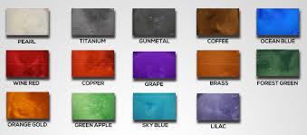 Epoxy Plus Color Chart Best Picture Of Chart Anyimage Org