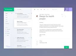 Mail Client App Web App Design Web Design Dashboard Design