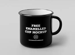 Free Enamel Mug Mockup Mockups Design Free Premium Mockups Mugs Mockup Warm Design
