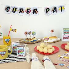 Café Da Manhã Para O Dia Dos Pais Diy Kit Para Decorar Cafe Da Manha Do Dia Dos Pais Cafe Da Manha Para Criancas Cafe Da Manha Dia Dos Pais Cafe Da Manha Surpresa