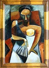 Can you own a pablo picasso canvas? Pablo Picasso Bild Olbilder Olbild Bilder Gemalde Olgemalde Mit Rahmen G17422 Www Jvmoebel De La Design Chesterfield Mobel Ledersofa Sofa