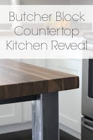 Check spelling or type a new query. Butcher Block Countertop Kitchen Reveal Lou Lou Girls