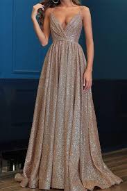 Sparkly Long A Line V Neck A Line Modest Prom Dresses Evening Dresses Z1681 Prom Dresses Modest Prom Dresses Evening Dresses Long