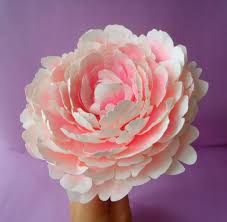 Peony Paper Flower Templates Tutorial See Description For More Info Original Size Pdf Svg Diy 6 2 Instant Download Paper Flower Template Paper Flower Patterns Flower Template