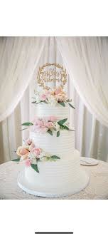 Wedding cake with buttercream white roses ideas. Wedding A Cake Life