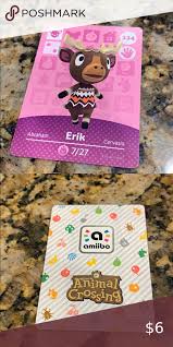 Erik Animal Crossing Amiibo Animal Crossing Amiibo Animals