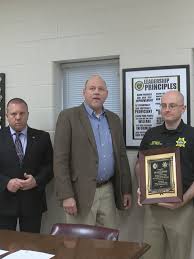 Three Washington County, Tennessee officers awarded for their work in  burglary case