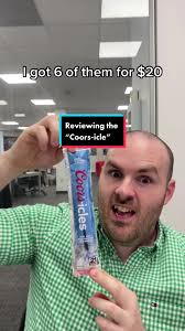 Review of the Coors-icle: A Unique Frozen Treat