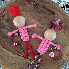 La Saint Valentin Porte Cles Paracord Personnes Porte Cle Charme Porte Cle De La Saint Valentin Coeur Porte Cle Paracord Bracelet Diy Keychain Paracord