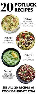 See more ideas about appetizer snacks, yummy food, recipes. 20 Summer Potluck Recipes Cookie And Kate
