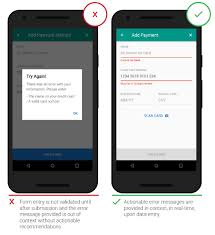 How To Design Error States For Mobile Apps Smashing Magazine Form Design Mobile App Design Web Development Design
