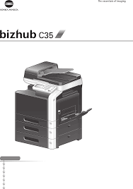 After you complete your download, move on to step 2. Konica Minolta Bizhub C35 Pdf Document