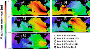 'based on all available data a tsunami may have been generated by this earthquake that could be destructive on coastal areas even far from the epicenter.' Frontiers Global Dissipation Models For Simulating Tsunamis At Far Field Coasts Up To 60 Hours Post Earthquake Multi Site Tests In Australia Earth Science
