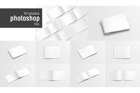Download them for free in ai or eps format. A4 Booklet Mockup Free Psd Free Mockups Psd Template Design Assets