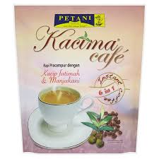 Kacip fatimah improves blood circulation, therefore helping in relieving rheumatic pains in muscles how does kacip fatimah help with vaginal tightening? Petani Kacima Cafe Kacip Fatimah Manjakani 6 In 1 Instant Coffee 20 Sachets X 25g Tesco Groceries