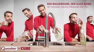 Ein wasserhahn ist eine regulierbare auslaufarmatur für wasser, zum beispiel für trinkwasser. Quooker Cube Der Wasserhahn Der Alles Kann Youtube