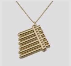 Peter Pan Flute Pipes Necklace Peter Pan Jewelry Disney Jewelry Peter Pan Necklace