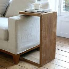 This Is Minimalistic And Useful And Portable We Can Move This Around Put A Laptop On This And Allow The Kids To Sofa Arm Table Furniture Design Furniture