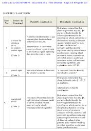 claim charts book part ii software litigation consulting