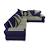 Stylish Wooden Sofa Set Cushions