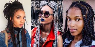 Nattes coll�es avec rajouts en queue de cheval youtube video izle indir. Les Box Braids En 20 Styles Canon Cosmopolitan Fr