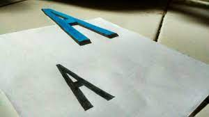 3d grafiti graffiti mastermodern brush graffiti alphabet letters. Gambar 3d Huruf A Keren Abiss Youtube