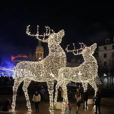 China 3d Deer Led Light Up Acryl Christmas Reindeer Decorations For Lawn Decor China Light Decordtion Light
