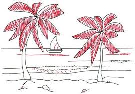 Maybe you would like to learn more about one of these? Howstuffworks How To Draw A Tropical Beach Scene Drawings Beach Scenes Beach Scene Images