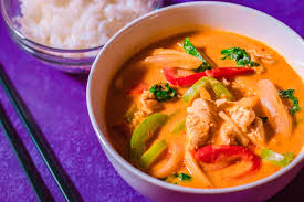 Super Easy Authentic Thai Red Curry Recipe The Best With Chicken Or Tofu For Vegan And Vegetarian Coconut Red Curry Recipe Curry Recipes Thai Red Curry