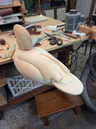 Day 4. Spent an hour today and roughed in the back and wing areas