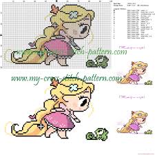 Browse by theme and level to find the design of your dreams! Chibi Tangled Cross Stitch Pattern Free Cross Stitch Patterns Simple Unique Alphabets Baby