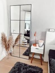 Spiegel Im Industrial Stil Diy Grid Mirror Ikeahack Super Einfach Unalife In 2020 Spiegel Dekorieren Kommoden Dekorieren Malm Kommode