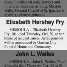 The Missoulian from Missoula, Montana