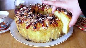 حليمة الفيلالي تقدم كيك شاهق وخفيف بالياغورت والمكسرات Food Breakfast Bagel