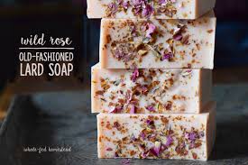 wild rose old fashioned lard soap