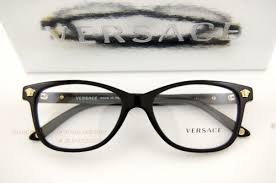 Black And Gold Versace Glasses Brand New Versace Eyeglass Frames 3153 945 Black Gold For Women 100 Authentic Versace Eyeglasses Eyeglasses Frames Versace