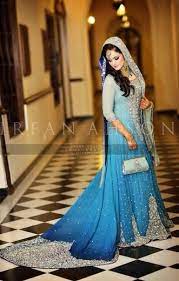 Perfect Blue Engagement Dress Desi Bridal Pakistani Bridal Dresses Pakistani Bridal Wear Asian Wedding Dress