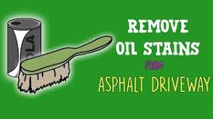 Modern asphalt is a combination of petroleum byproducts, fillers, binders, and a variety of different even though oil makes up a significant portion of asphalt, foreign oil is an enemy to your gorgeous asphalt driveway. 7 Diy Ways To Remove Oil Stains From Asphalt Driveway Youtube