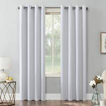 The white bedroom curtain creates the contrast effect that matches perfectly with the darker and black color theme in the bedroom. Bedroom White Curtains Drapes You Ll Love In 2021 Wayfair