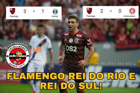 Se vencer, o colorado é campeão do torneio. Os Melhores Memes Da Vitoria Do Flamengo Sobre O Internacional Lance