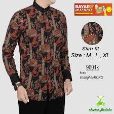Cheongsam merupakan busana tradisional (perempuan) tionghoa. Her Man Batik Pria Kerah Koko Kemeja Pria Slim Fit Krah Koko Ww16p Lazada Indonesia