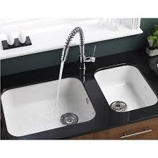 Every kitchen needs a sink and faucet. Get Yours Here First A New To The Market Astracast Undermount Gloss White Ceram Undermount Kitchen Sinks Ceramic Kitchen Sinks White Undermount Kitchen Sink