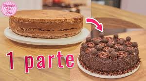 5 receitas de bolo de aniversário caseiro e saudável. Bolo De Aniversario Caseiro De Chocolate Brigadeiro Recheio E Montag 1 Parte Receitas Da Cris Youtube