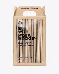 This free food box with 2 psd mockups for your projects and business ideas. Kraft Box With Pasta Mockup In Box Mockups On Yellow Images Object Mockups