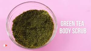 Cara membuat lulur pemutih badan menggunakan bahan alami ! Cara Membuat Body Scrub Dari Green Tea Teh Hijau Diy Beauty Youtube