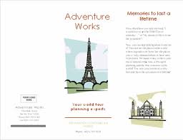 Download them in two package for. Travel Brochure 4 Fold